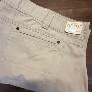 Red‎ Head Brand Co. Mens Canvas Work Pants Tan Size 48x30 Carpenter Utility